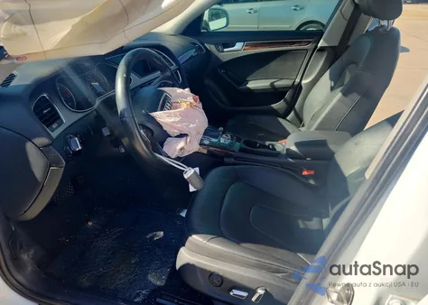 2013 Audi A4 Premium Plus from USA, damaged, VIN WAUFFAFL2DN030221